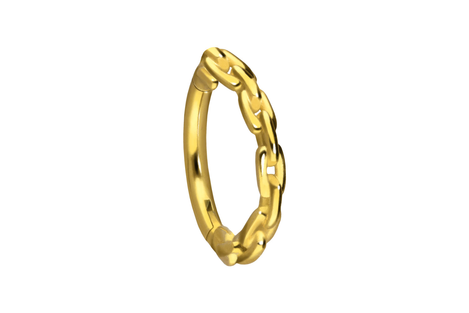 Chirurgenstahl Segmentring Clicker Piercing KETTEN-DESIGN